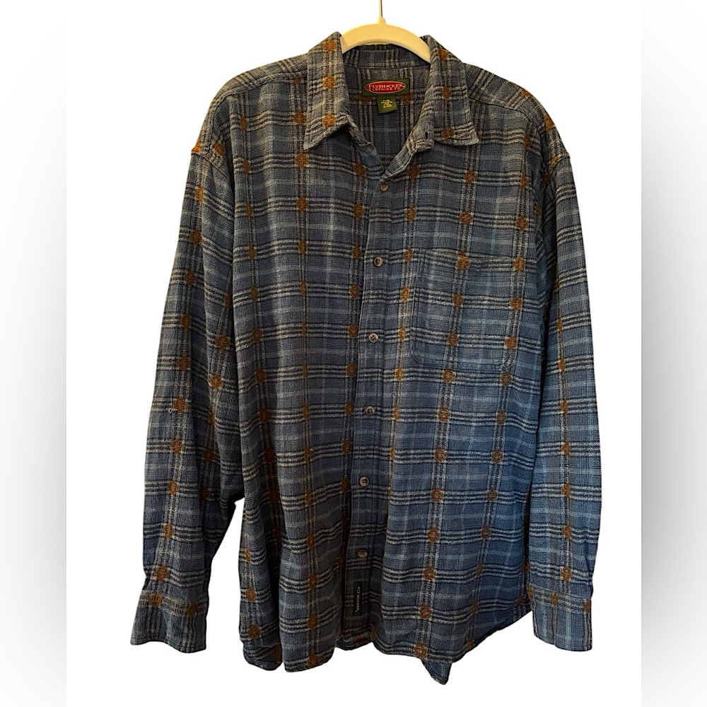 80’s Vintage Flyshacker Patterned Flannel
